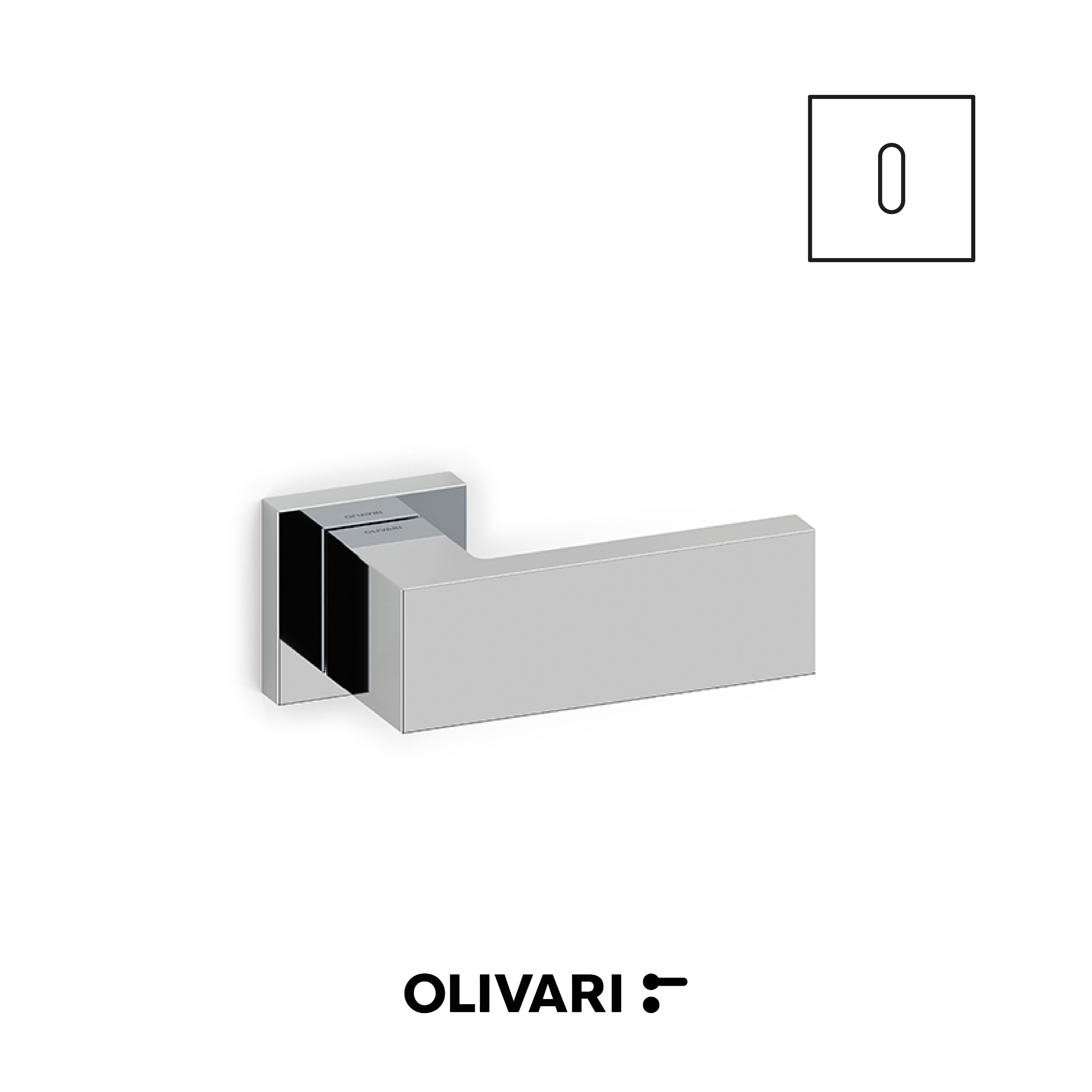 Olivari Planet Q - Cranked door knobs