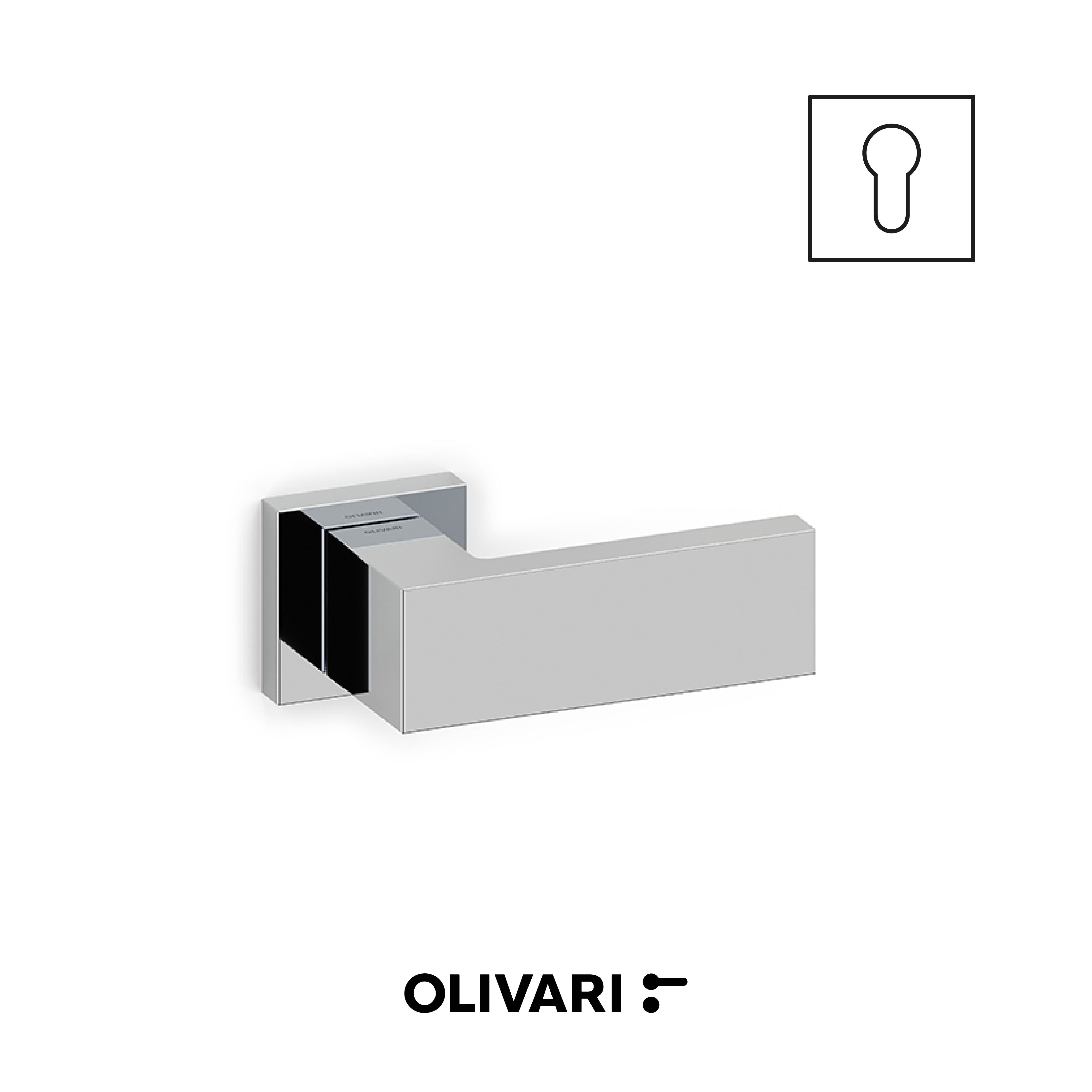 Olivari Planet Q - Cranked door knobs