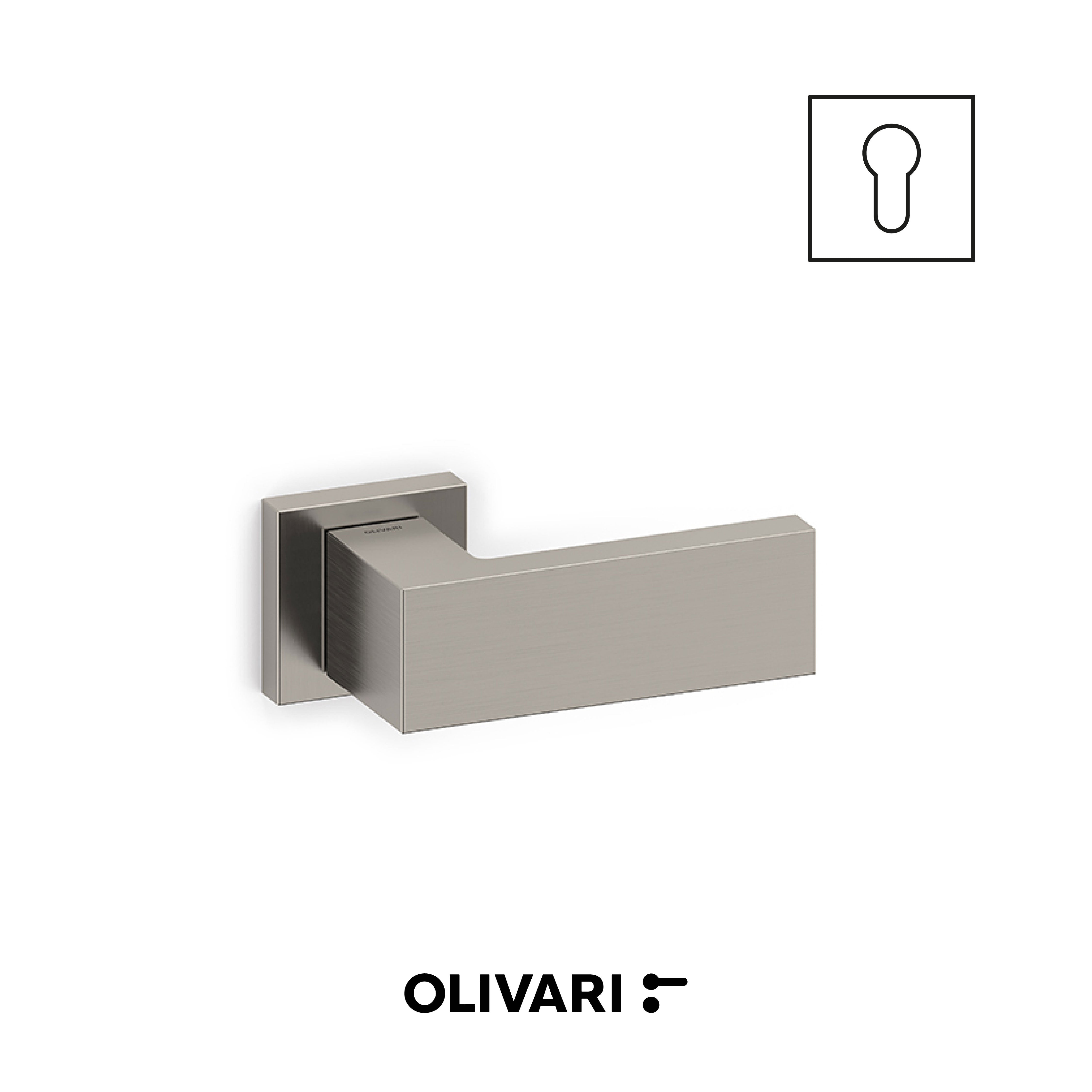 Olivari Planet Q - Cranked door knobs