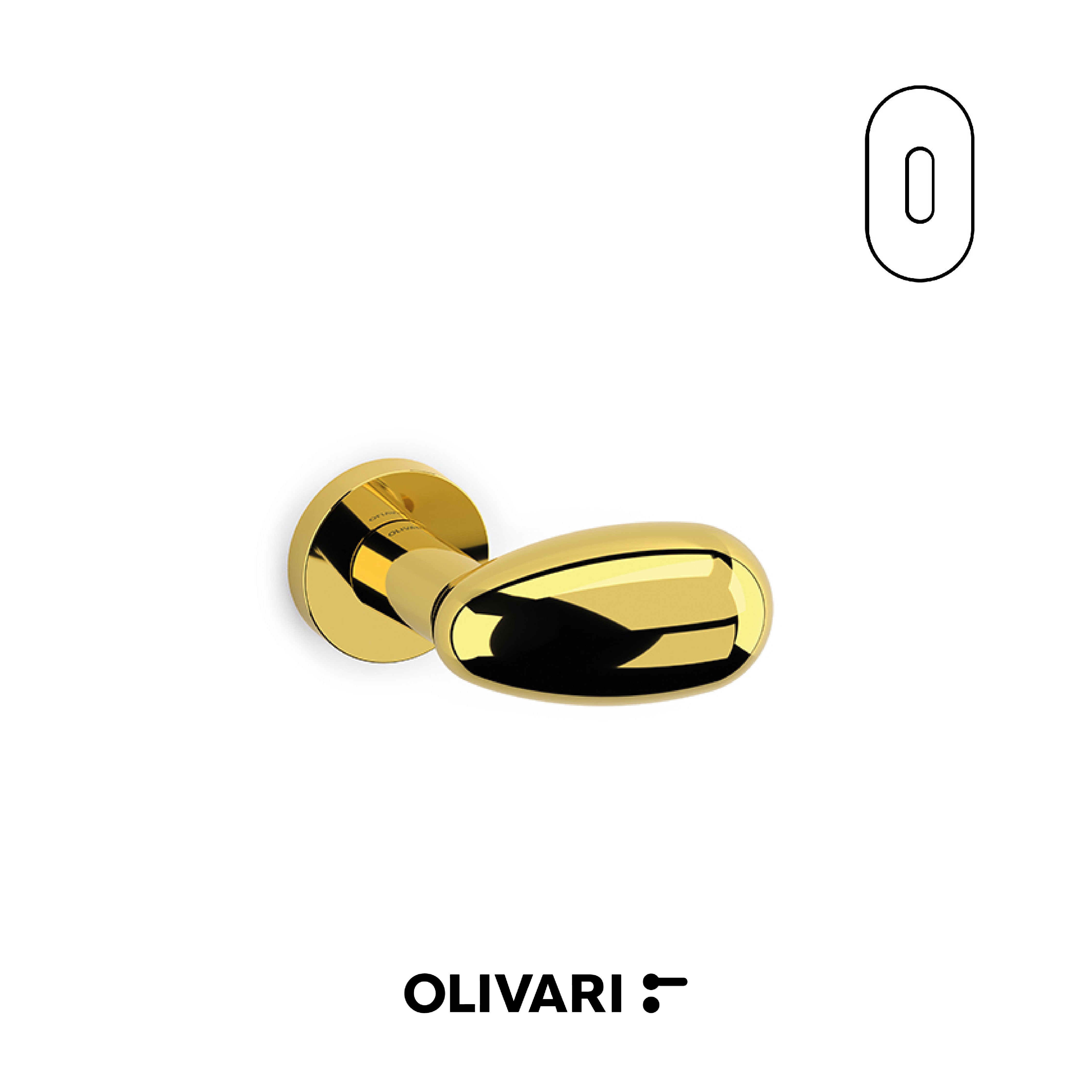 Olivari Uovo - Internal door handle