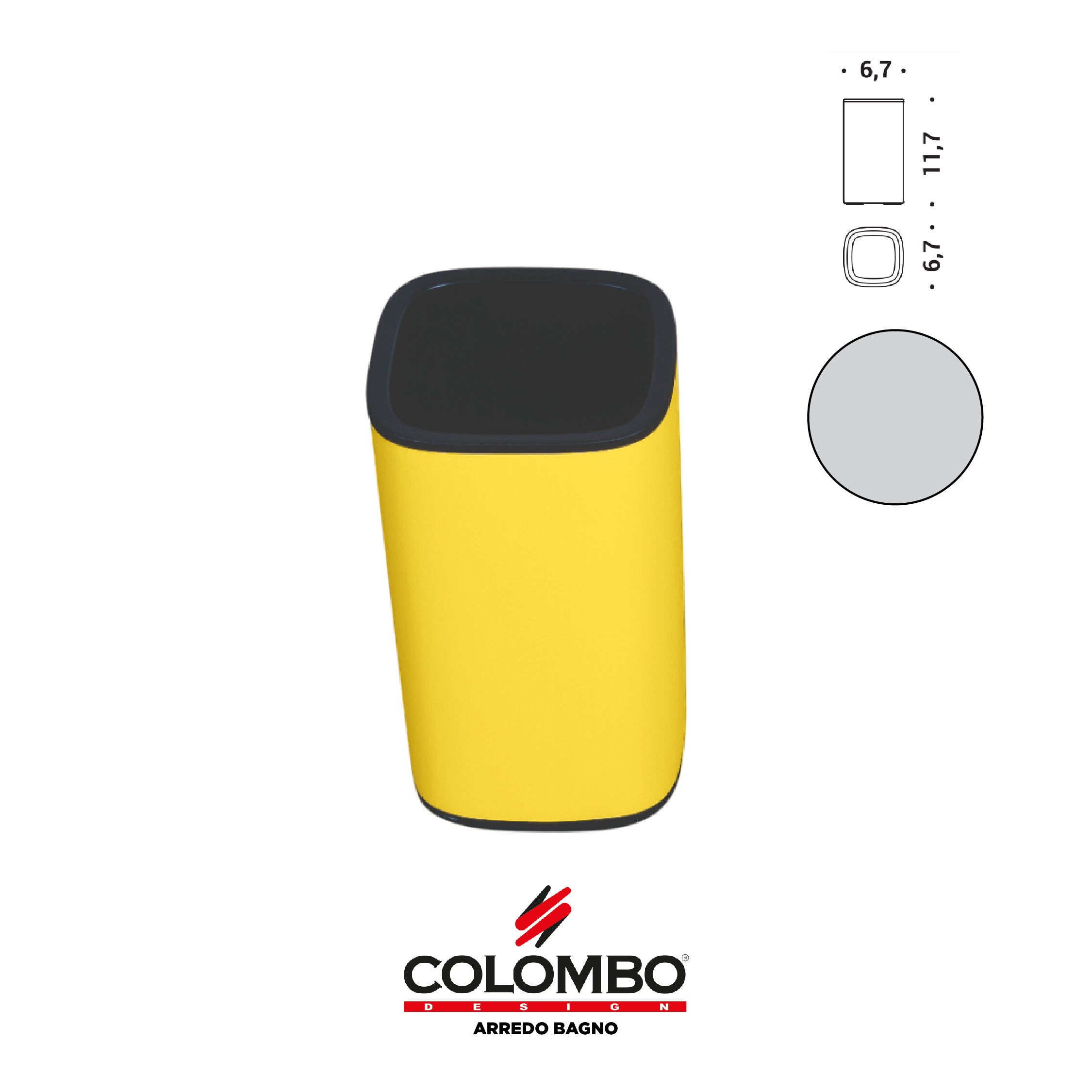 Mood Porta bicchiere d'appoggio - Colombo design arredo bagno - Imhoff Handles