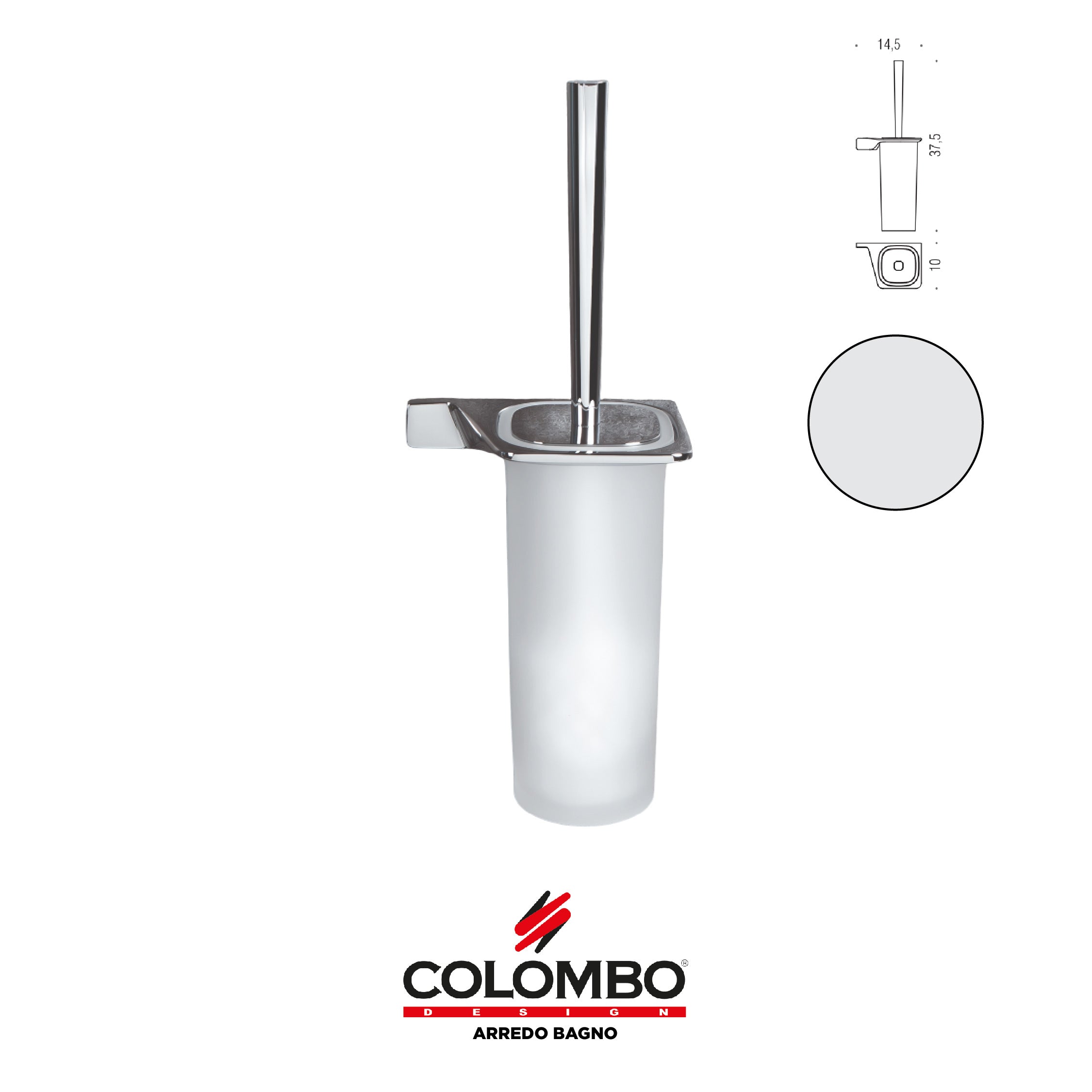 Alizé Porta scopino destro - Colombo design arredo bagno - Imhoff Handles