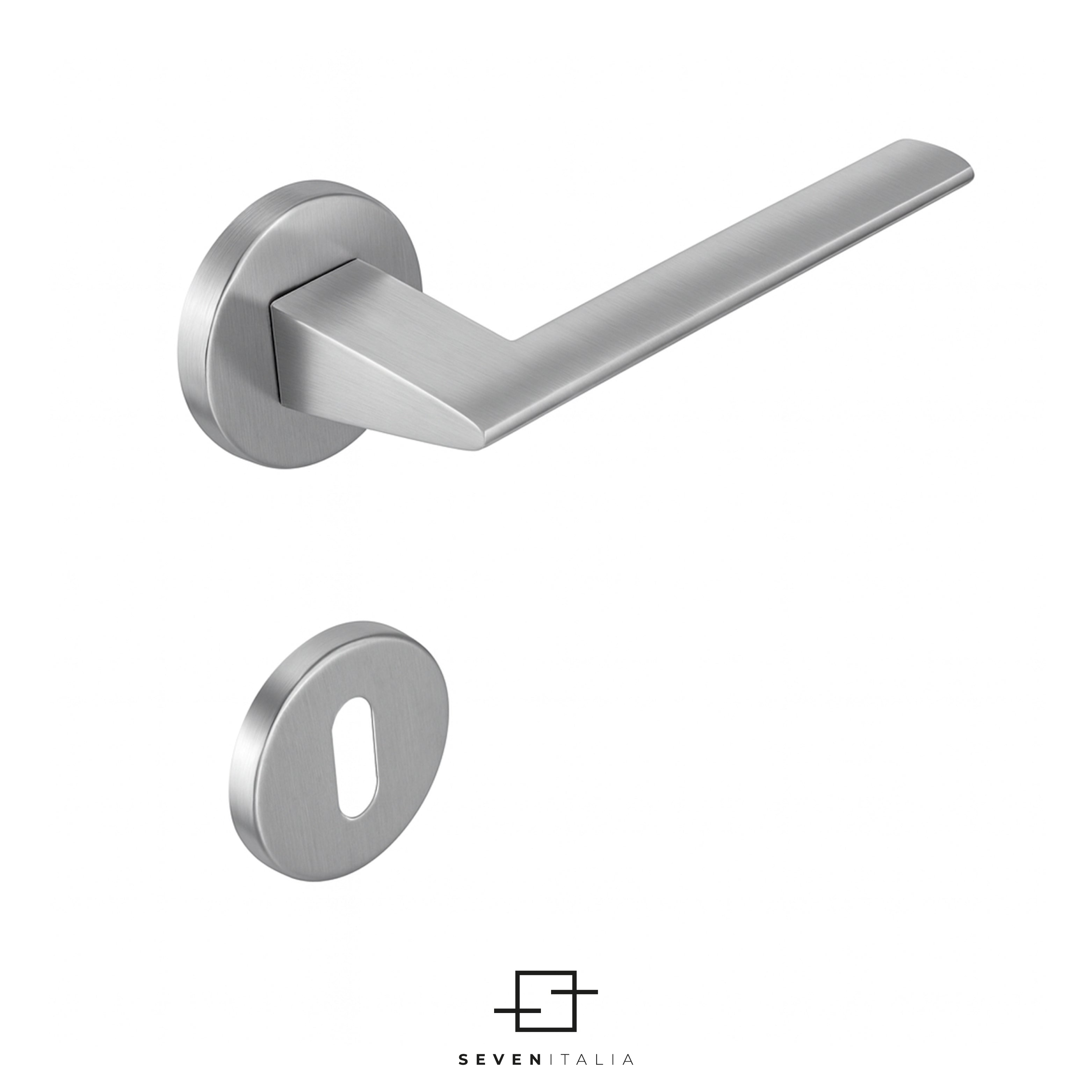 Tessa round rosette - Seven Italia Interior door handle