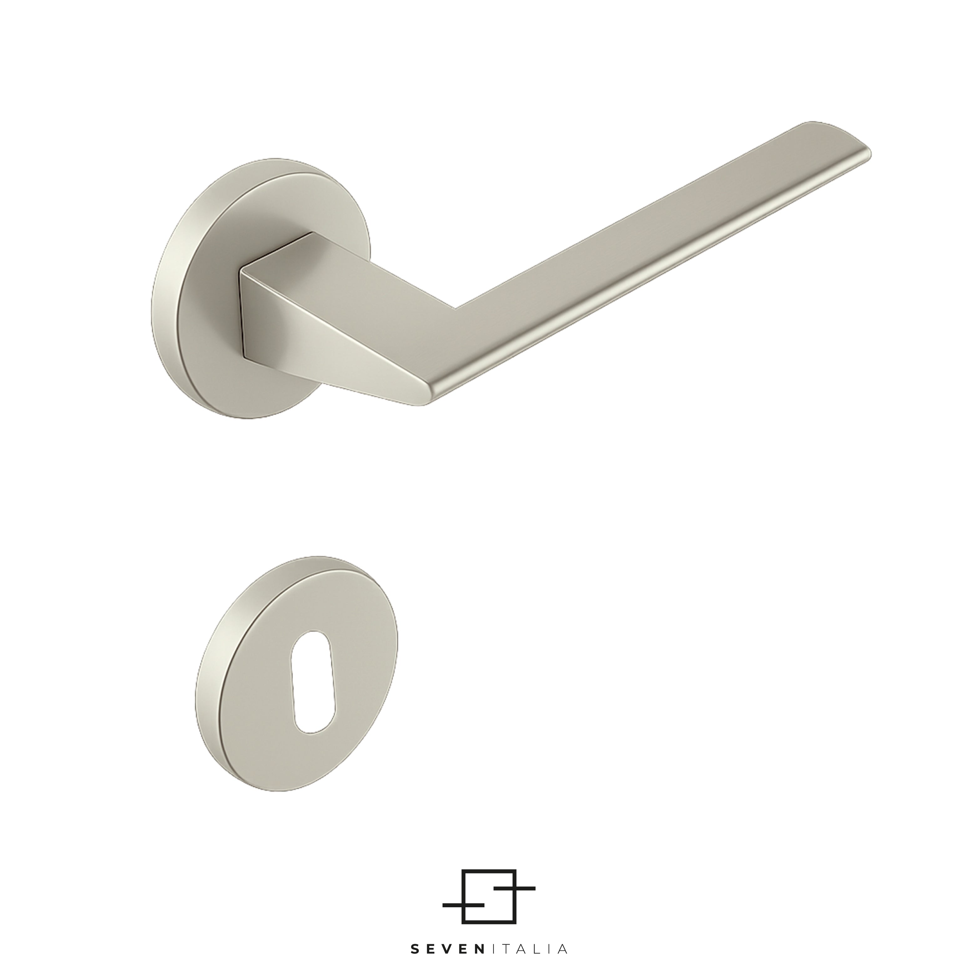 Tessa round rosette - Seven Italia Interior door handle