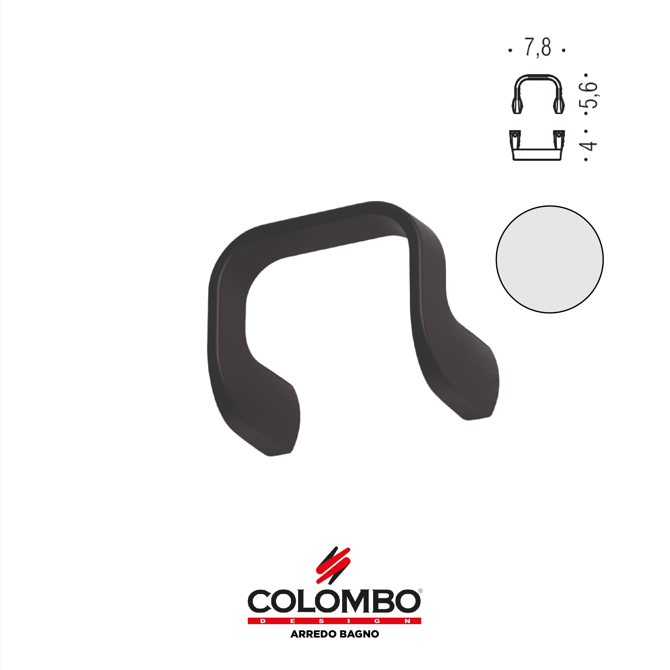 Trenta appenditutto - Colombo design arredo bagno - Imhoff Handles