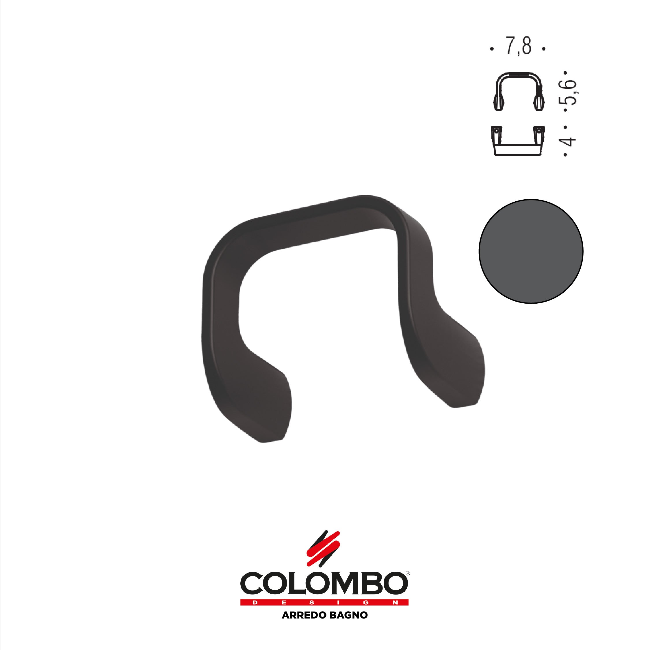 Trenta appenditutto - Colombo design arredo bagno - Imhoff Handles