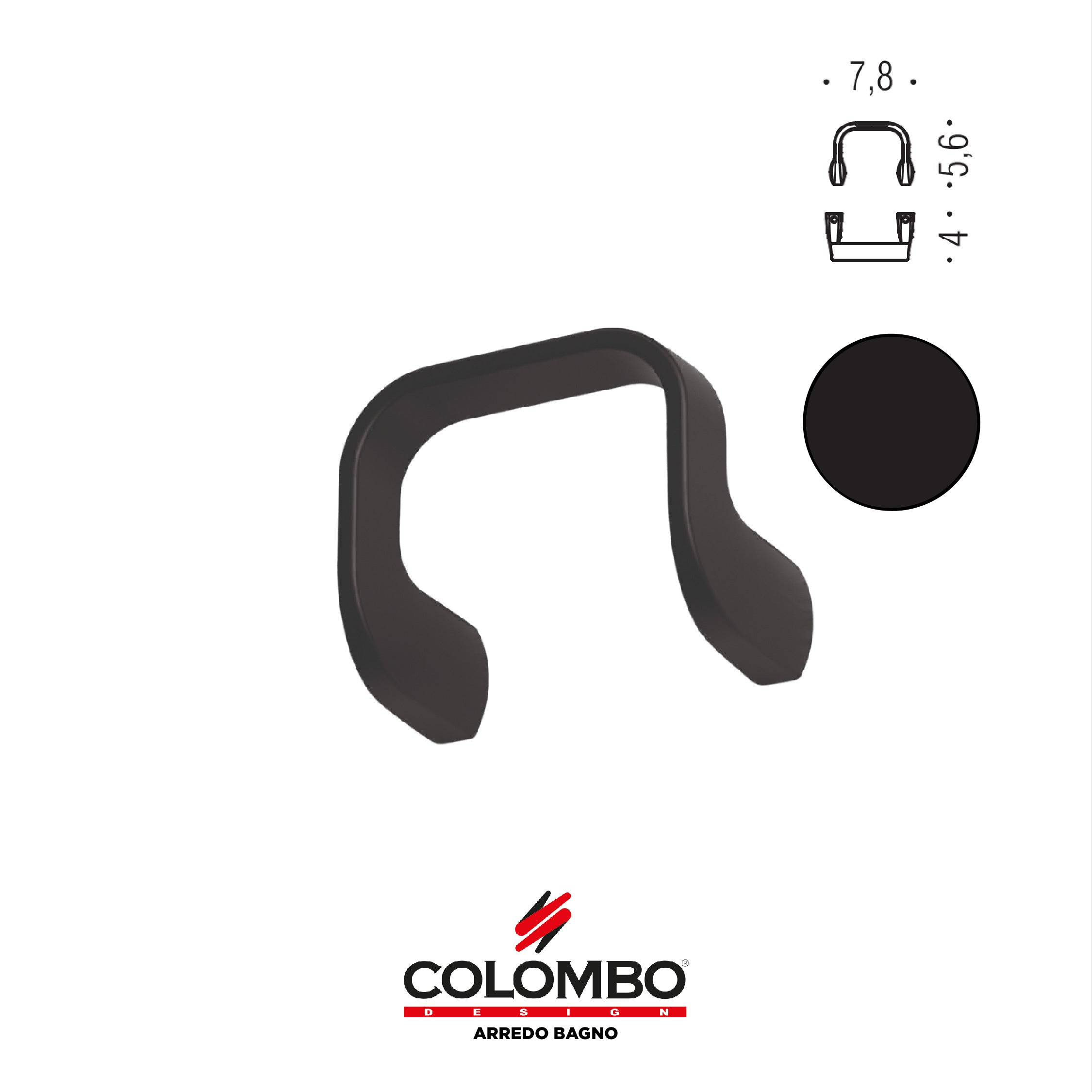 Trenta appenditutto - Colombo design arredo bagno - Imhoff Handles